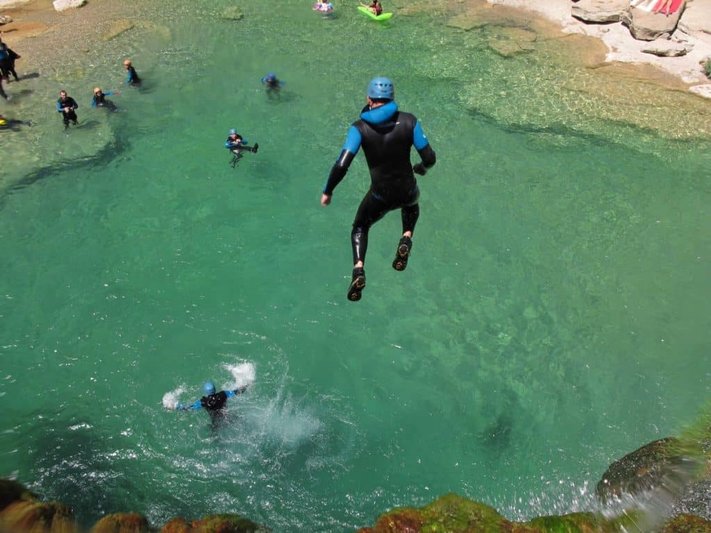 El-Salto-Bierge--canyoning-sierra-de-guara