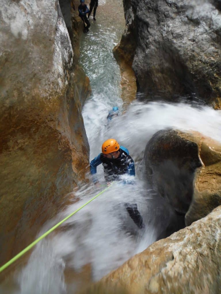 Formiga-Panzano--canyoning-sierra-de-guara