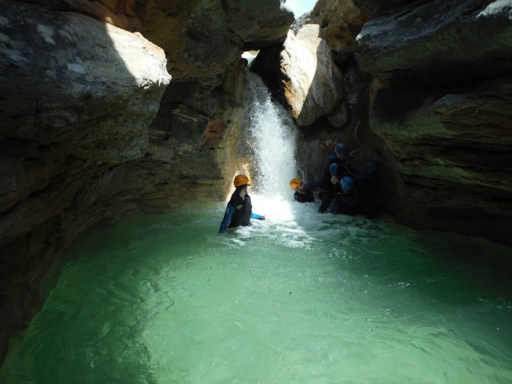 Formiga-Santa-Cilia-de-Panzano--canyoning-sierra-de-guara