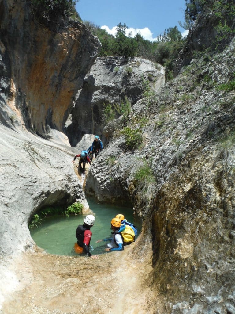 Fornocal-Asque--canyoning-sierra-de-guara