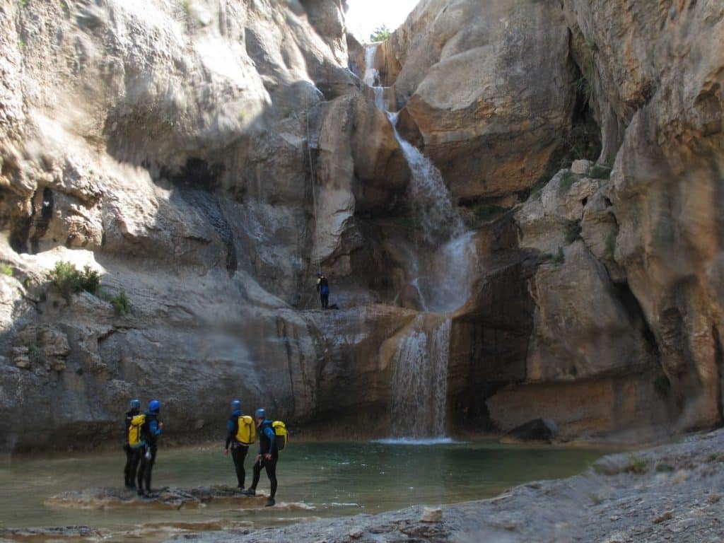 Mascun-Superieur-Otin--canyoning-sierra-de-guara