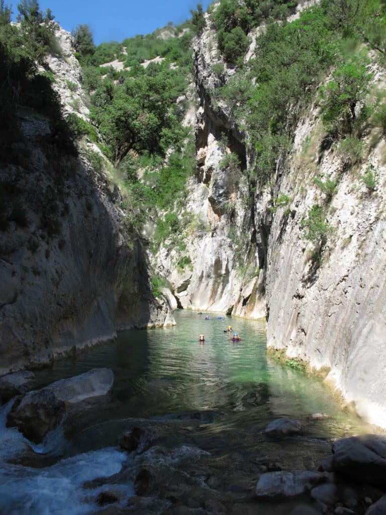 Peonera-Morrano--canyoning-sierra-de-guara