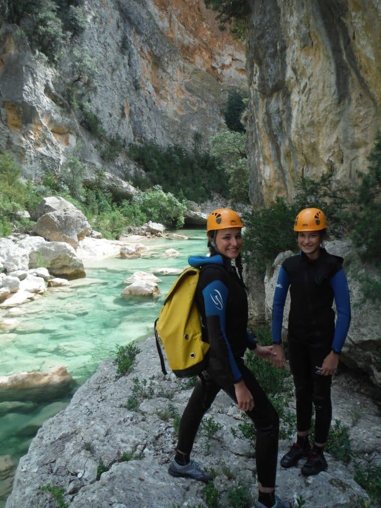 Peonera-inferieur-Bierge--canyoning-sierra-de-guara