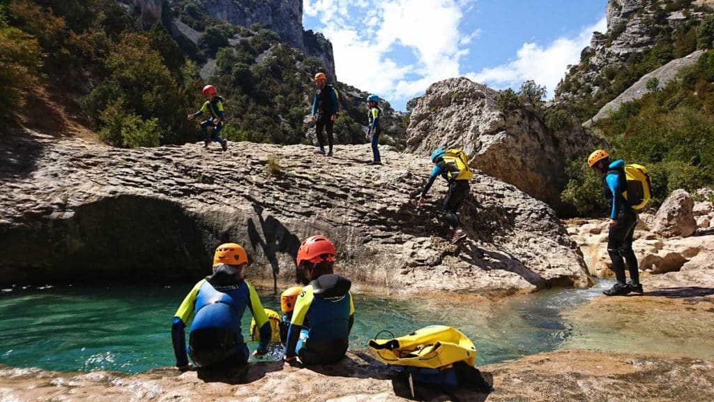 Piscineta-Barrasil-El-Puente--canyoning-sierra-de-guara