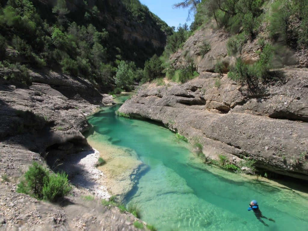 Puntillo-El-Salto-_Bierge--canyoning-sierra-de-guara
