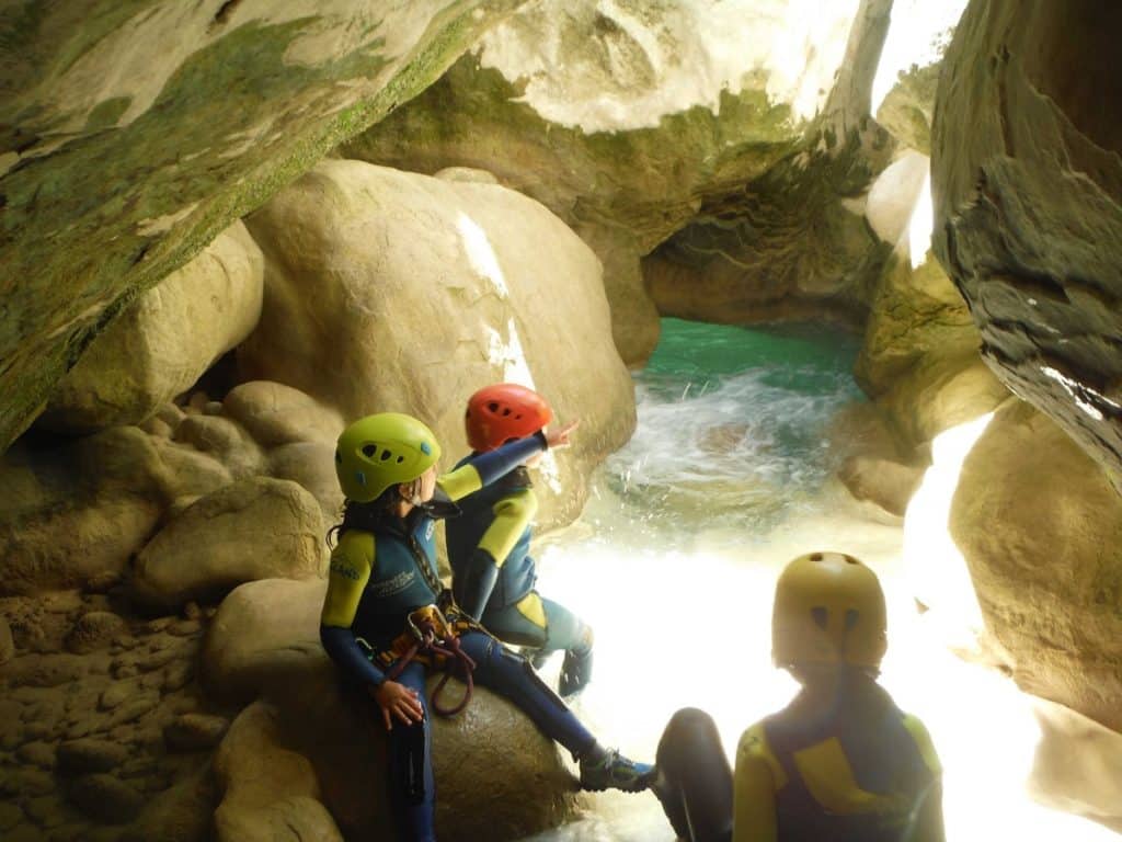 Rio-Vero-Alquezar--canyoning-sierra-de-guara