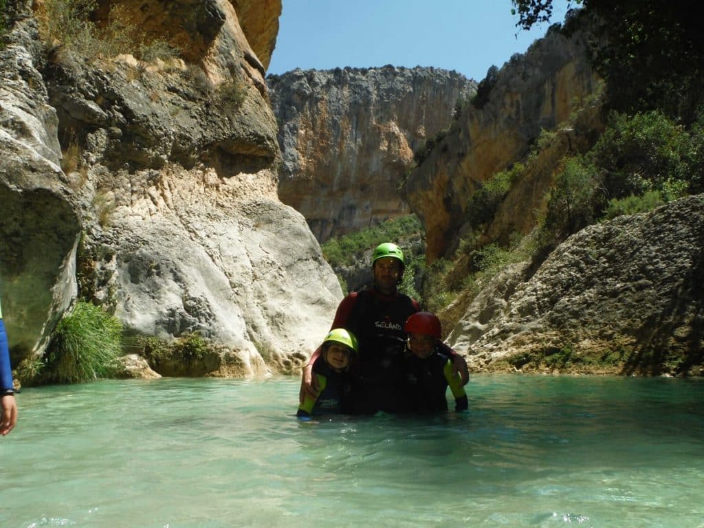 Rio-Vero-Puente-Villacanta-Alquezar--canyoning-sierra-de-guara